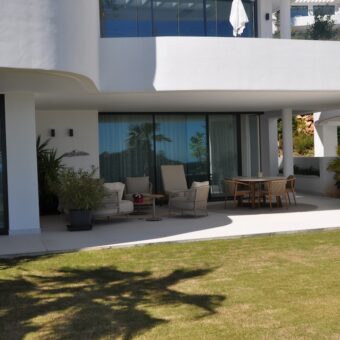 Luxe 3-Slaapkamer begane grond appartement in Palo Alto, Ojén